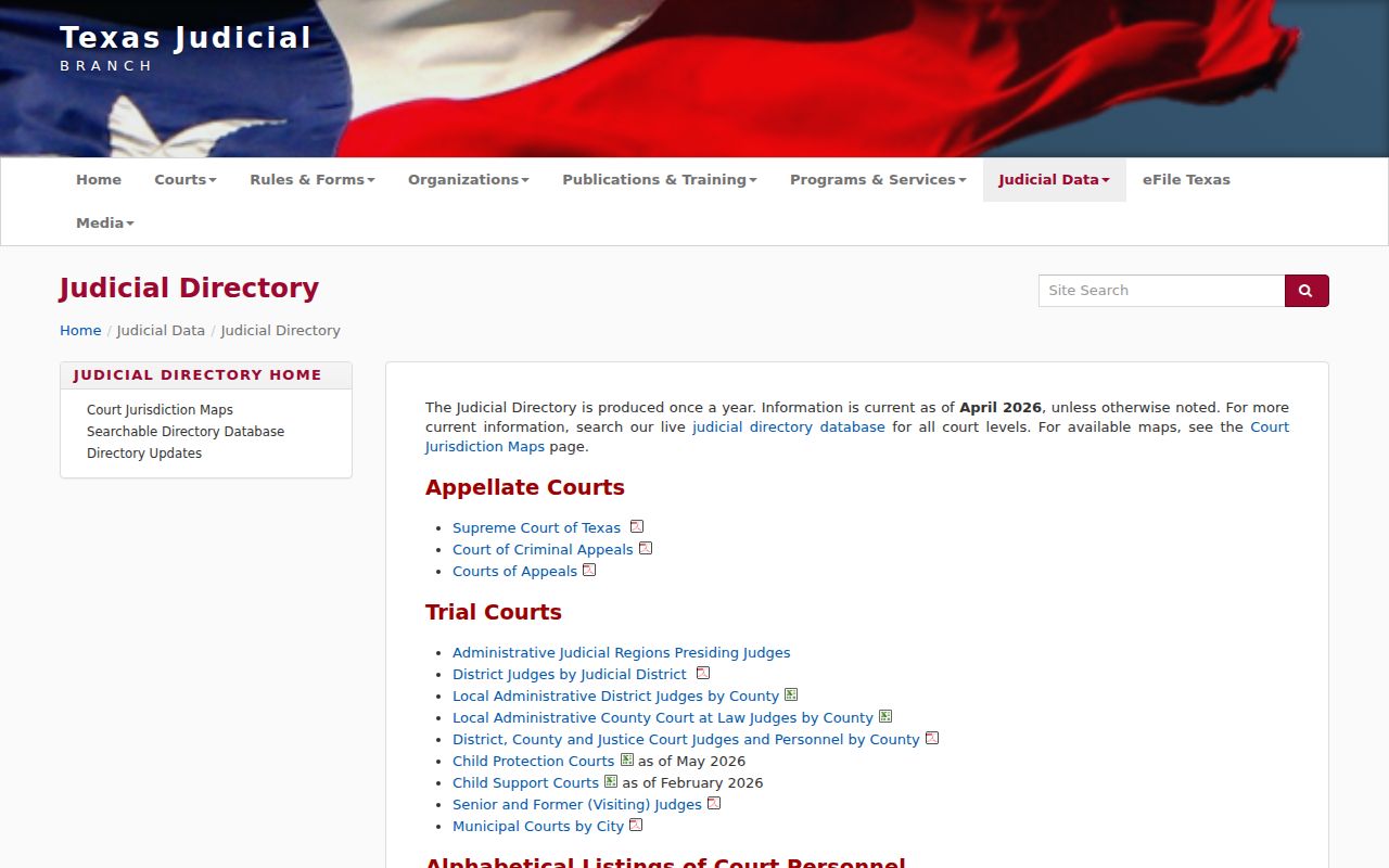 Knox County bench warrant contacts, official Texas court directory